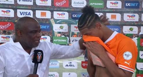 هالر باكيًا بعد الفوز بأمم أفريقيا: شيء استثنائي ومكافأة نستحقها (فيديو)